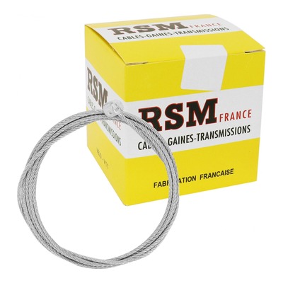 Boîte de 10 câbles d'embrayage RSM 8x9mm Ø 2mm 20/10 1,80m
