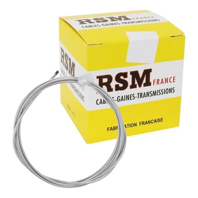 Boîte de 25 câbles RSM de frein 8x9mm Ø1.8mm 20/25 1m25