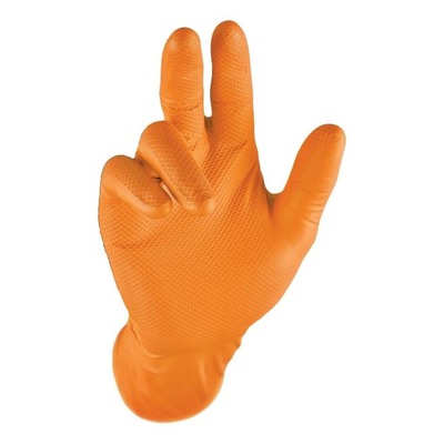 Boîte de gants Brazoline taille L orange