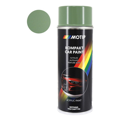 Bombe de peinture vert kaki Motip Kompakt 400ml