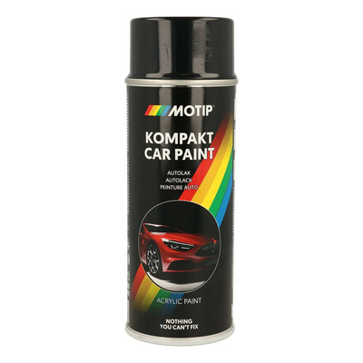 Bombe peinture Motip Kompact acrylique 46825 blanc gris brillant 400ml
