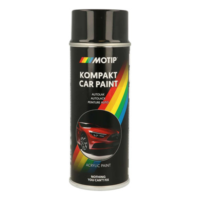 Bombe peinture Motip Kompact acrylique 46867 gris brillant 400ml