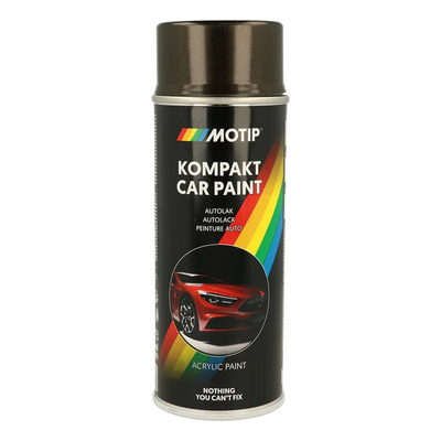 Bombe peinture Motip Kompact acrylique 51257 marron métallisé 400ml