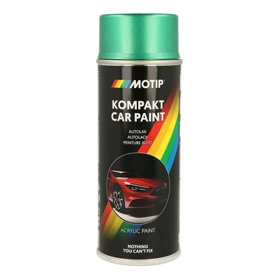 Bombe peinture Motip Kompact acrylique 53453 vert métallisé 400ml
