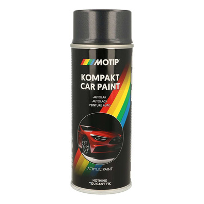 Bombe peinture Motip Kompact acrylique 54079 gris métallisé 400ml