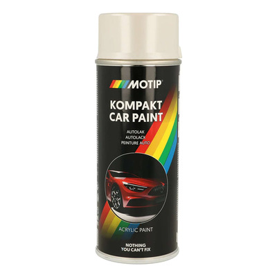 Bombe peinture Motip Kompact acrylique 55271 argent métallisé 400ml