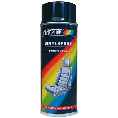 Bombe peinture Vinyle noir Motip 400 ml M04066