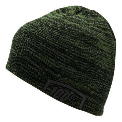 Bonnet 100% Essential vert/noir