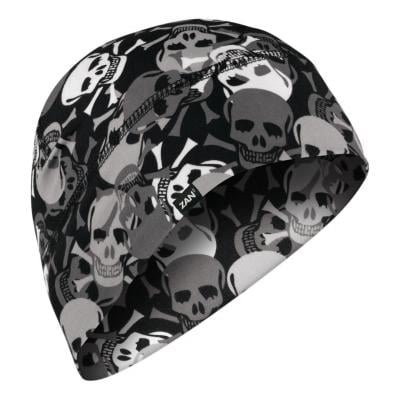 Bonnet Zan Headgear SportFlex Patriot Skull noir/blanc