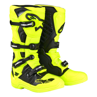 Bottes cross Alpinestars Tech 5 yellow fluo/black