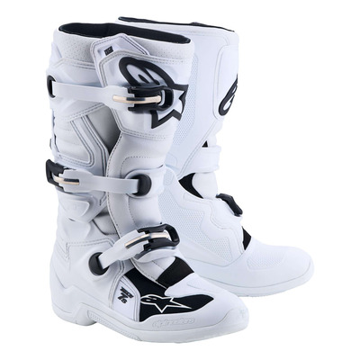 Bottes cross enfant Alpinestars TECH 7 S white