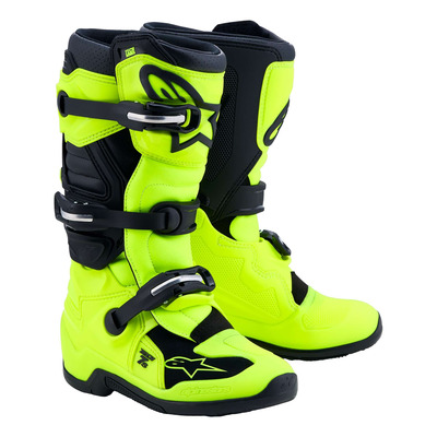 Bottes cross enfant Alpinestars TECH 7 S yellow fluo/black