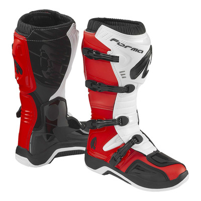 Bottes cross Forma Traction red/white/black