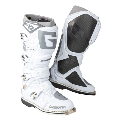 Bottes cross Gaerne SG12 blanc