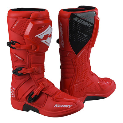 Bottes cross Kenny T2 Track red