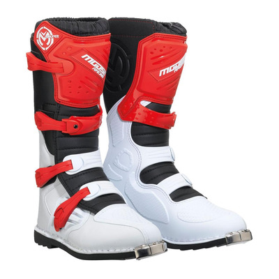 Bottes cross Moose Racing Qualifier MX red