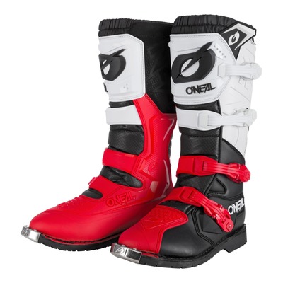 Bottes cross O'Neal Rider Pro Boot noir/blanc/rouge