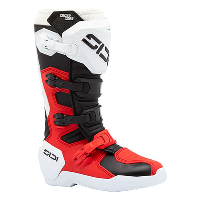 Bottes cross Sidi Crosscore rouge/noir/blanc