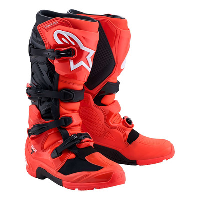 Bottes enduro Alpinestars TECH 7 Enduro red fluo/black