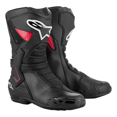 Bottes moto Alpinestars SMX-6 V3 Drystar black/red