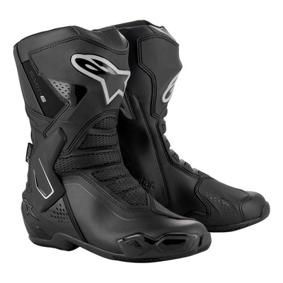 Bottes moto femme Alpinestars Stella SMX-6 V3 Drystar black/silver