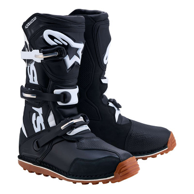 Bottes trial Alpinestars TECH T black/white/gum