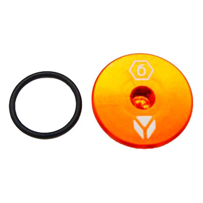Bouchon de Carter d’Allumage YCF en Aluminium Anodisé Orange