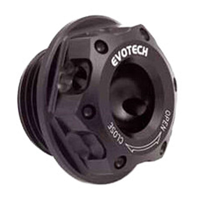 Bouchon de carter d’huile Evotech ØM20 x 1,5 mm noir