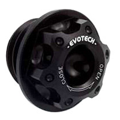 Bouchon de carter d’huile Evotech ØM20 x 2,5 mm noir