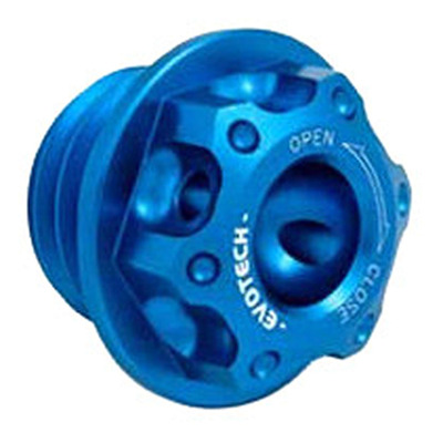 Bouchon de carter d’huile Evotech ØM20 x 2,5 mm bleu