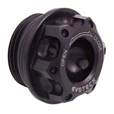 Bouchon de carter d’huile Evotech ØM22 x 1,5 mm noir