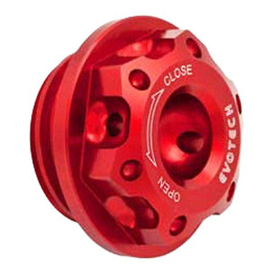 Bouchon de carter d’huile Evotech ØM26 x 3 mm rouge