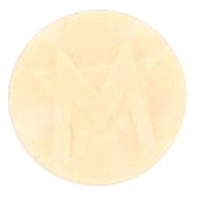 Bouchon de fourche Ø21mm crème MBK/Motobecane
