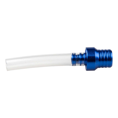 Bouchon de prise d'air alu CNC bleu