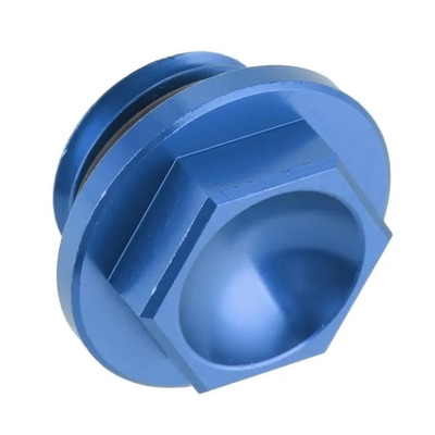 Bouchon de Remplissage d’Huile Moteur BUD RACING Aluminium Anodisé Bleu pour Suzuki RM/RMZ