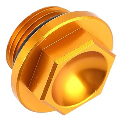 Bouchon de Remplissage d’Huile Moteur BUD RACING Aluminium Anodisé Or pour Suzuki RM/RMZ