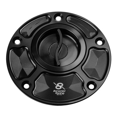 Bouchon de réservoir Bonamici aluminium noir Ducati 848 08-13
