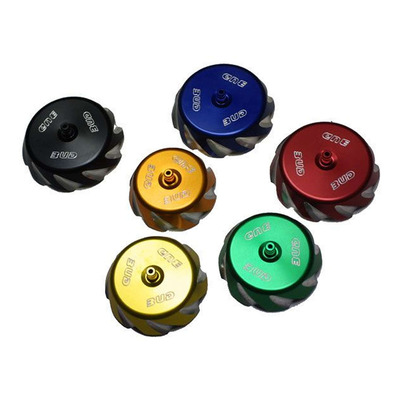 Bouchon de Réservoir BUD RACING Aluminium Anodisé Noir pour Yamaha YZ/YZF