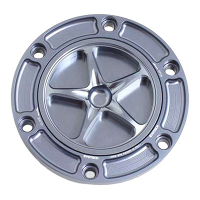 Bouchon de réservoir Evotech aluminium Titane/Titane Aprilia Tuono 660 21-25
