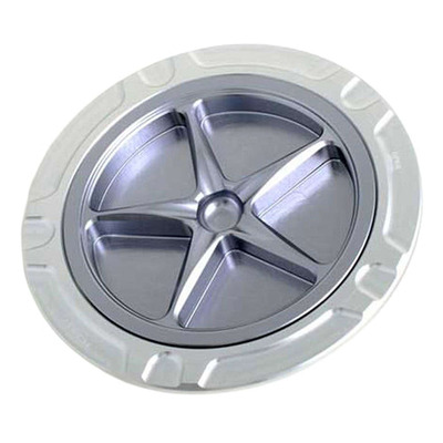 Bouchon de réservoir Evotech aluminium Titane/Silver Aprilia RSV4 1100 21-25