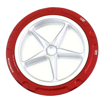 Bouchon de réservoir Evotech aluminium Silver/Rouge BMW R Nine T 1200 14-20