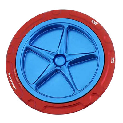 Bouchon de réservoir Evotech aluminium Bleu/Rouge BMW R Nine T 1200 14-20