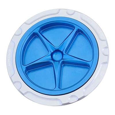 Bouchon de réservoir Evotech aluminium Bleu/Titane BMW R Nine T 1200 14-20
