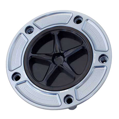 Bouchon de réservoir Evotech aluminium noir/titane Yamaha YZF-R6 99-19