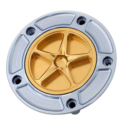 Bouchon de réservoir Evotech aluminium Or/Titane Suzuki GSX-R 600 04-17