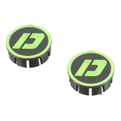 Bouchons de cadre Doppler noir/jaune fluo Beta RR Factory/Motard track