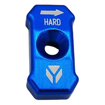 Bouton de réglage de fourche bleu en aluminium YCF Gp 187