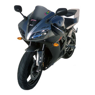 Bulle Ermax Aéromax 43 cm Yamaha YZF-R1 02-03 gris satin opaque