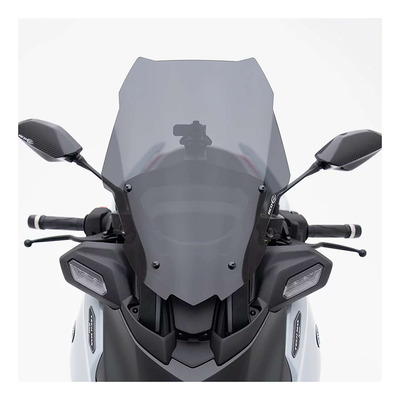 Bulle haute fumé transparent foncé BCD Yamaha X-MAX 125 Techmax 2025-