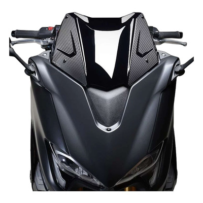 Bulle Sport XT noir mat/carbone avec grille en aluminium BCD Yamaha T-MAX 530 2017-19